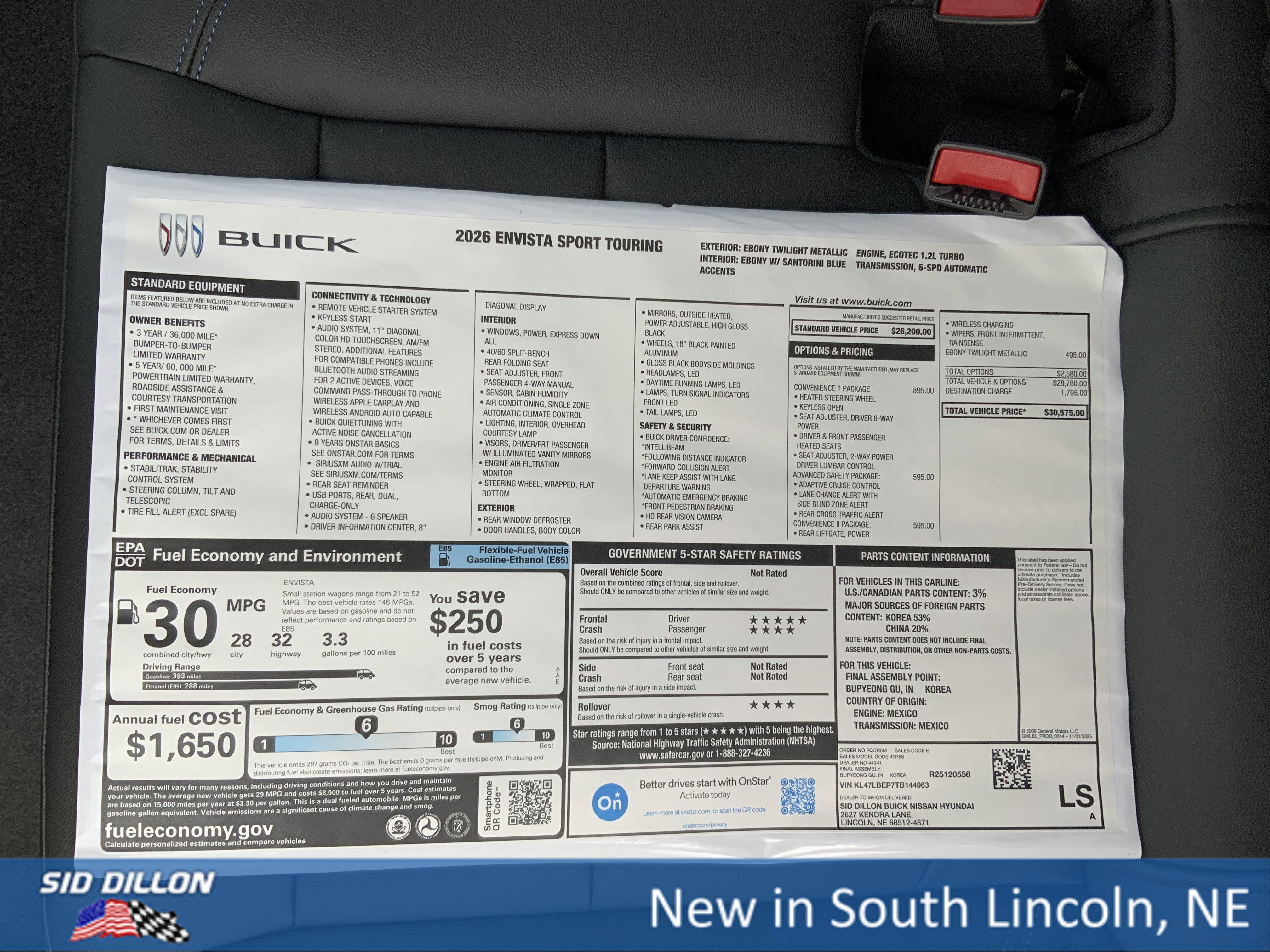 2026 Buick Envista Sport Touring - Photo 13