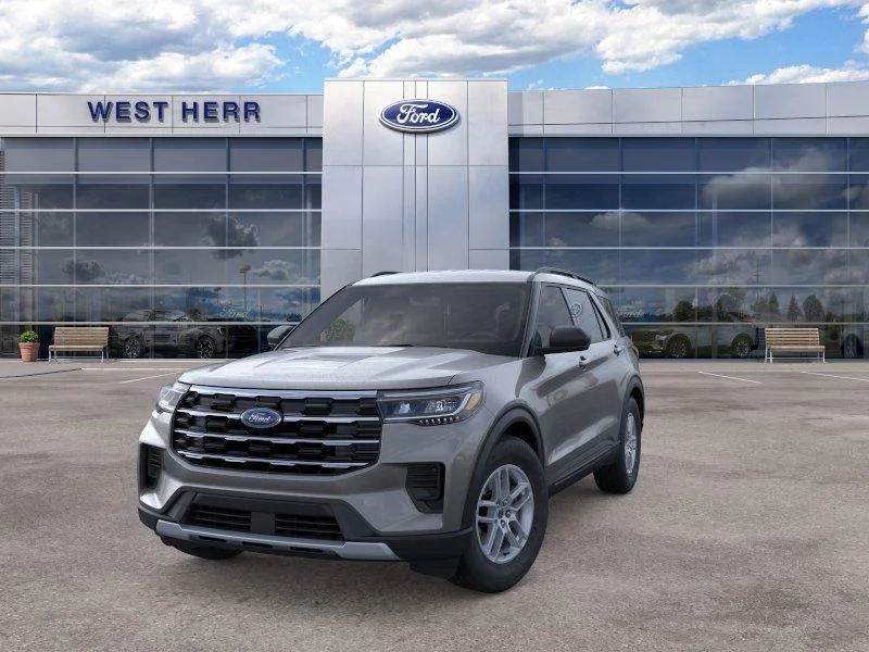 New 2026 Carbonized Gray Metallic Ford Active image 3