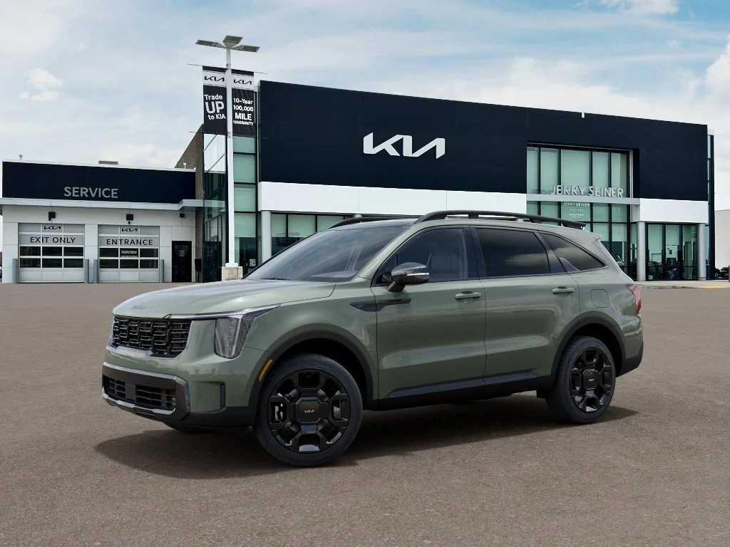 New 2026 Jungle Green Kia X-Line EX image 3
