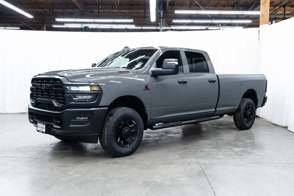 New 2026 Ceramic Gray Clear-Coat Exterior Paint RAM Tradesman image 3