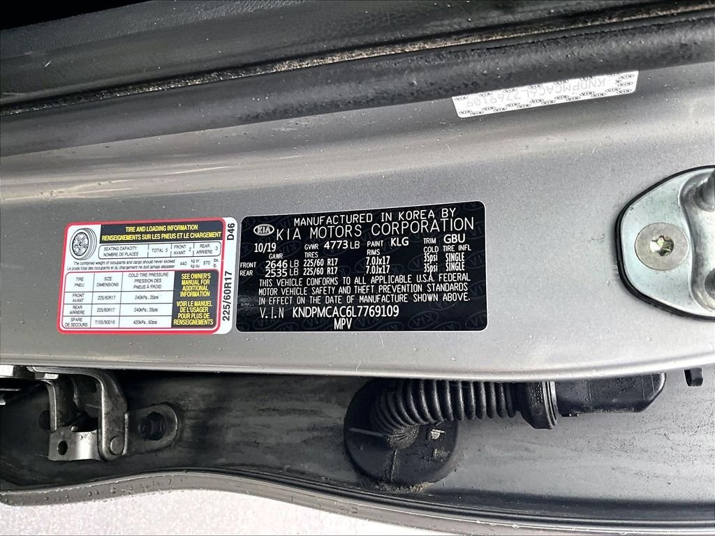 Used 2020 Steel Gray Kia LX image 35