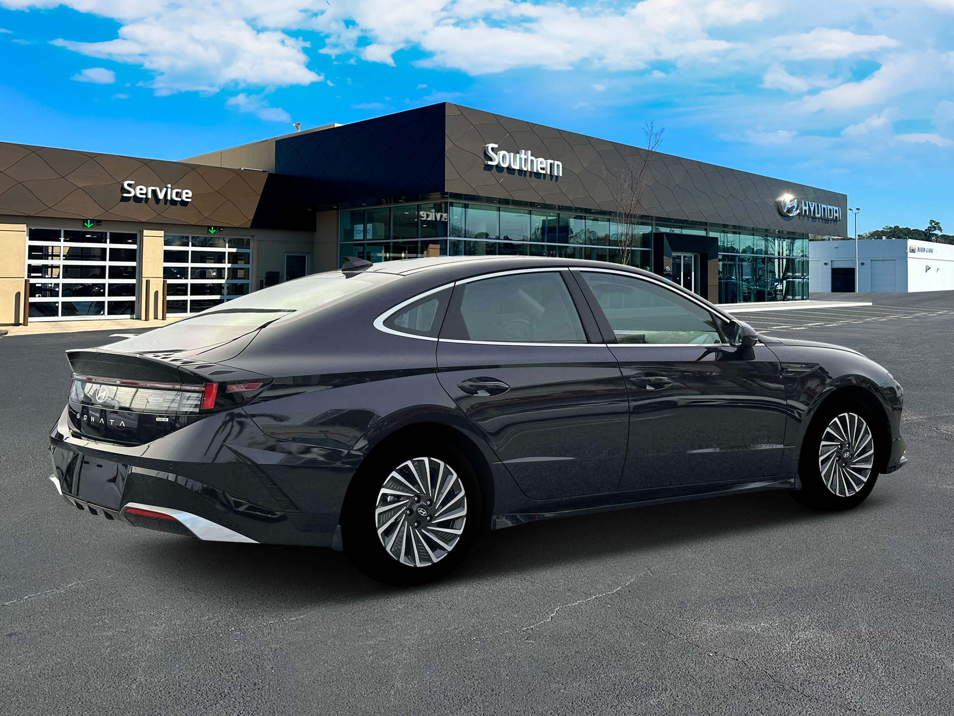 New 2026 Blue Hyundai Limited image 8