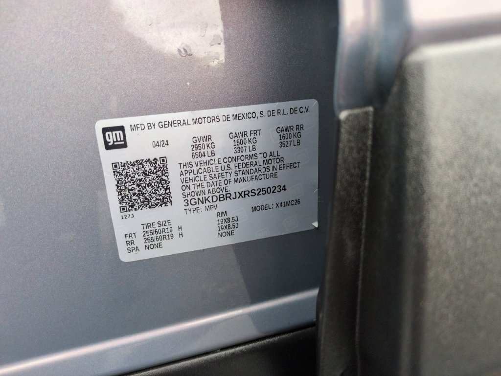 Used 2024 Galaxy Gray Metallic Chevrolet LT image 29