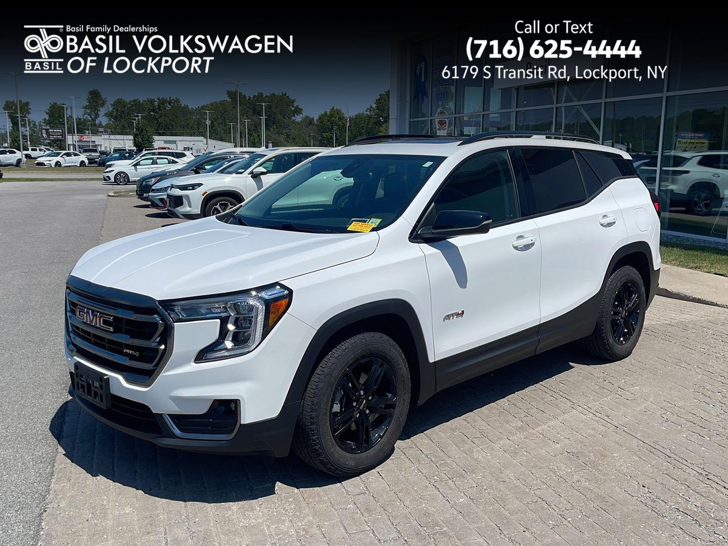 Used 2023 Summit White GMC AT4 image 1