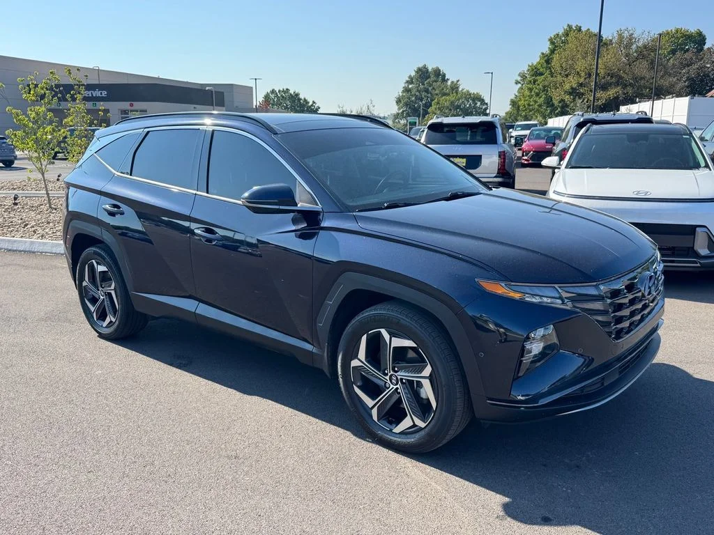 Used 2024 Blue Hyundai Limited image 2