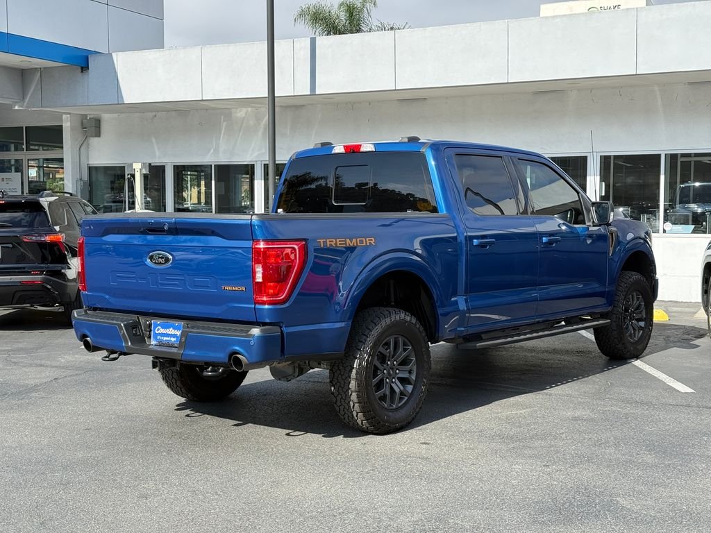 Used 2022 Blue Ford Tremor image 7