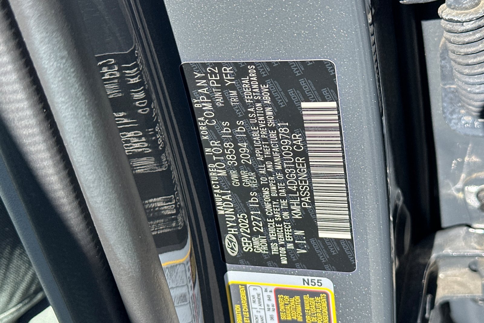 New 2026 Ecotronic Gray Hyundai SE image 44