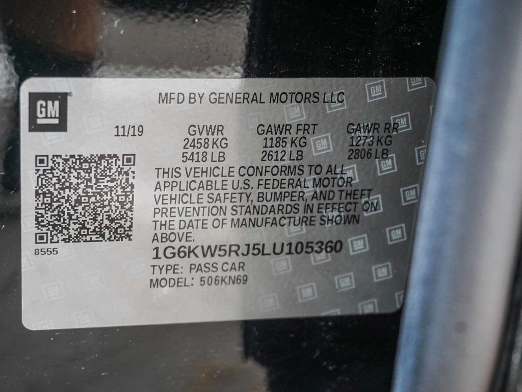 Used 2020 Black Cadillac Blackwing Twin image 26