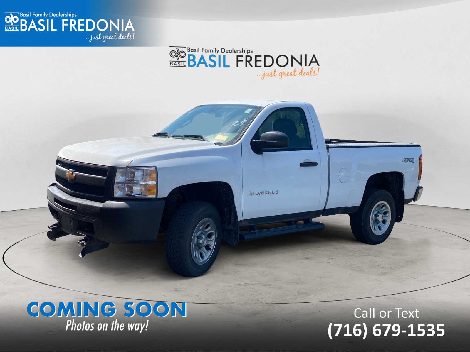 Used 2013 SUMMIT WHITE Chevrolet Work Truck image 1