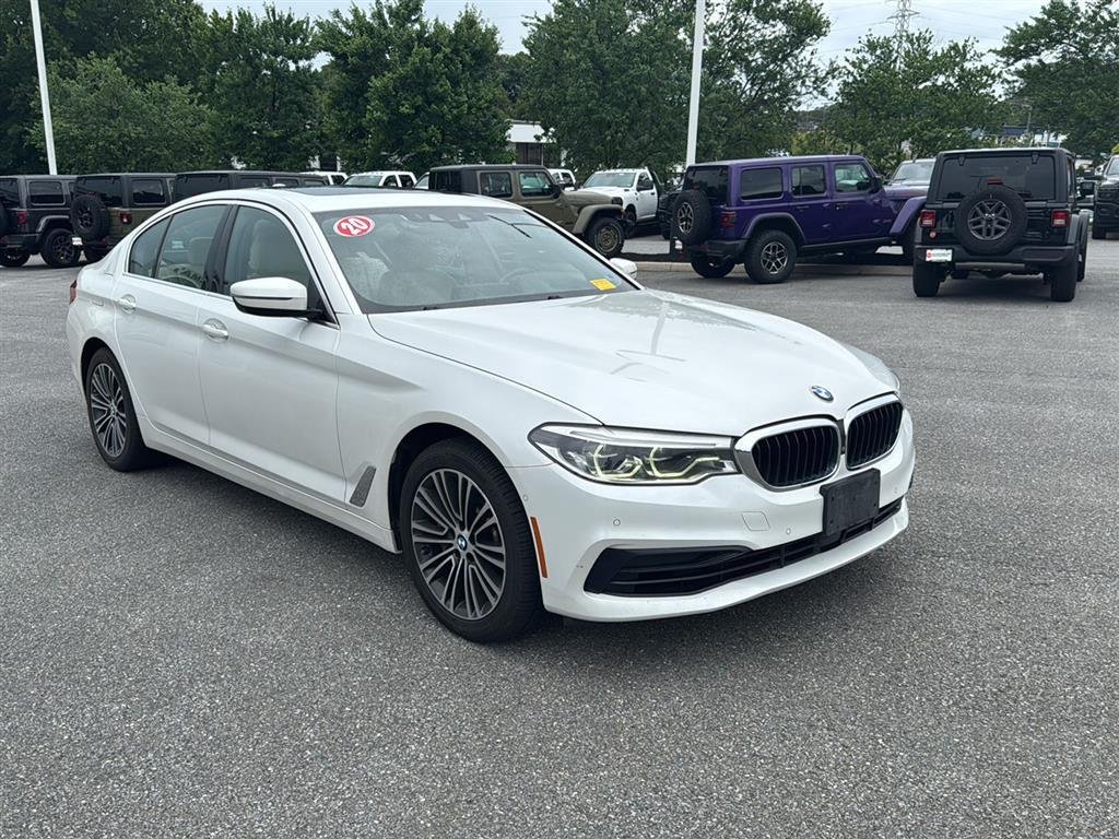 Used 2020 Mineral White Metallic BMW 530i xDrive image 1
