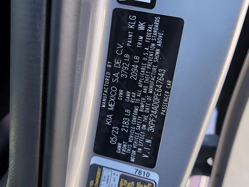 Used 2023 Gray Kia LXS image 31