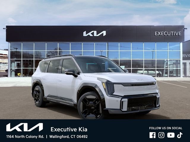 New 2026 Glacial White Pearl / Black Ro Kia GT-Line AWD image 8
