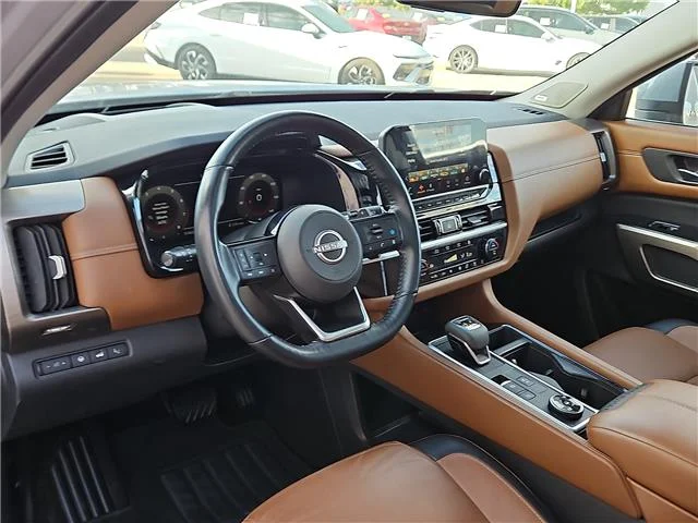 Used 2023 Boulder Gray Pearl Nissan Platinum (A9) 4x4 image 12