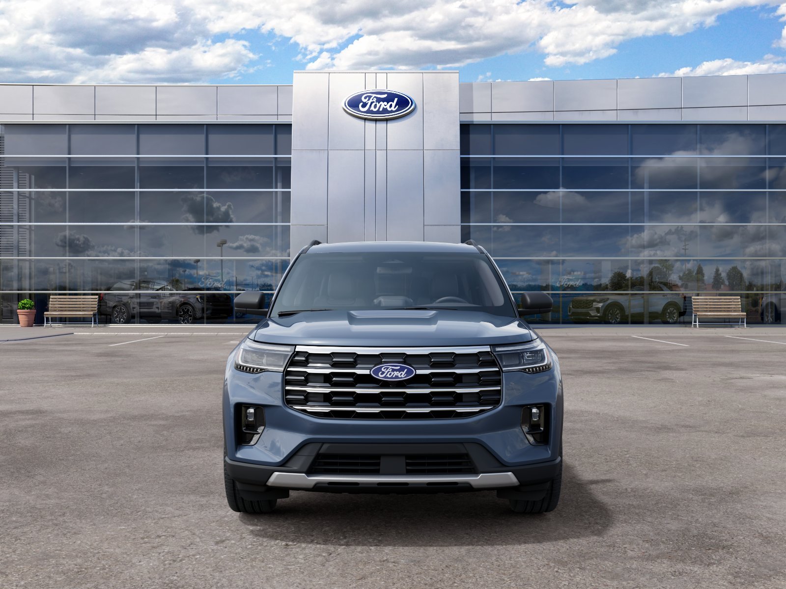 New 2027 Vapor Blue Metallic Ford Active image 3