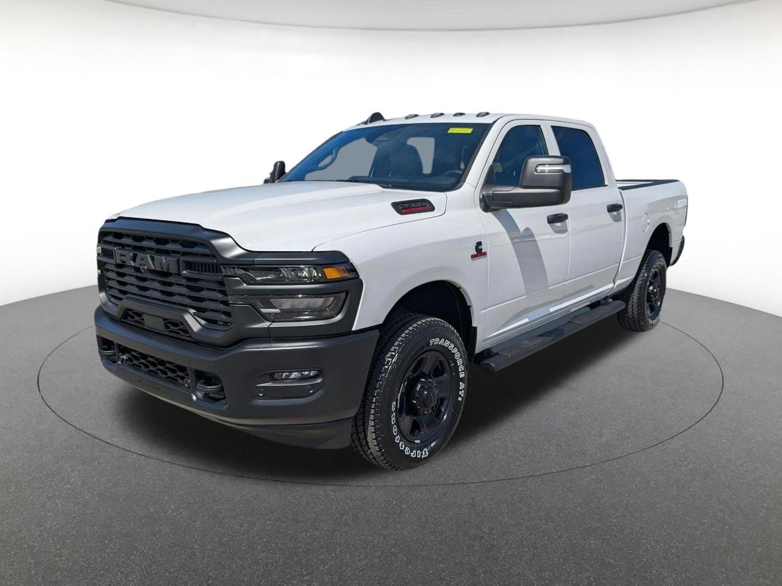 New 2026 Bright White Clear-Coat Exterior Paint RAM Tradesman image 8