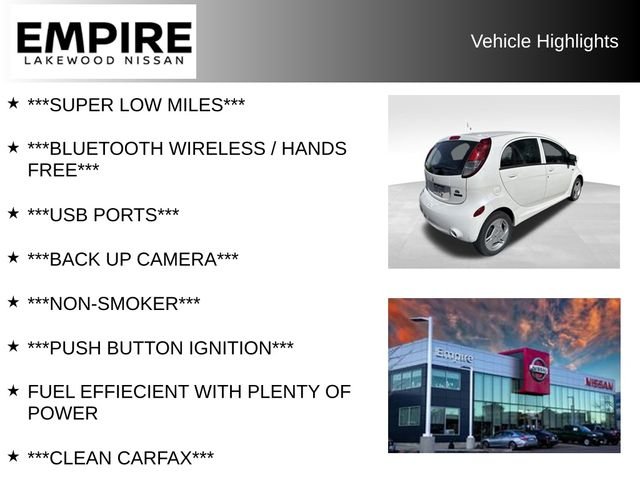 Used 2012 White Mitsubishi ES image 2
