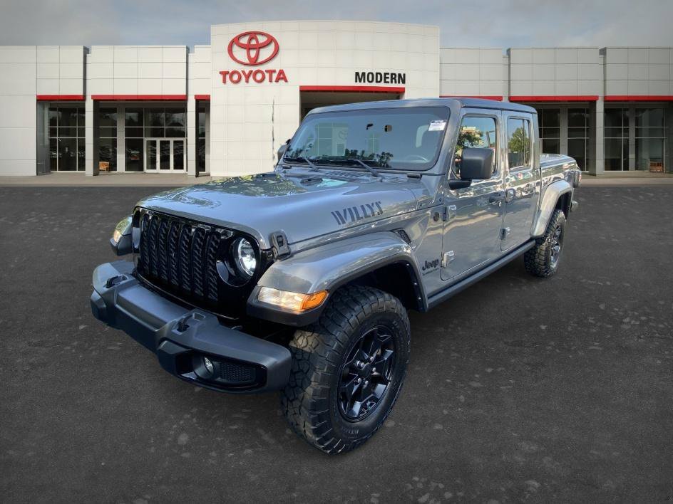 Used 2021 Sting-Gray Clearcoat Jeep Willys image 1