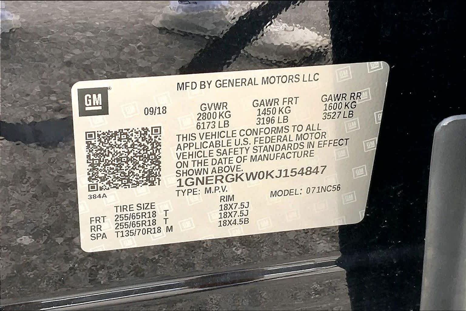 Used 2019 Mosaic Black Metallic Chevrolet LT Cloth image 32