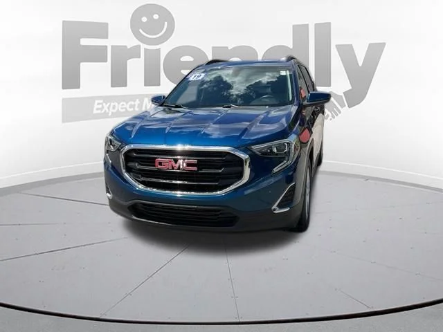 Used 2019 Blue Emerald Metallic GMC  image 16
