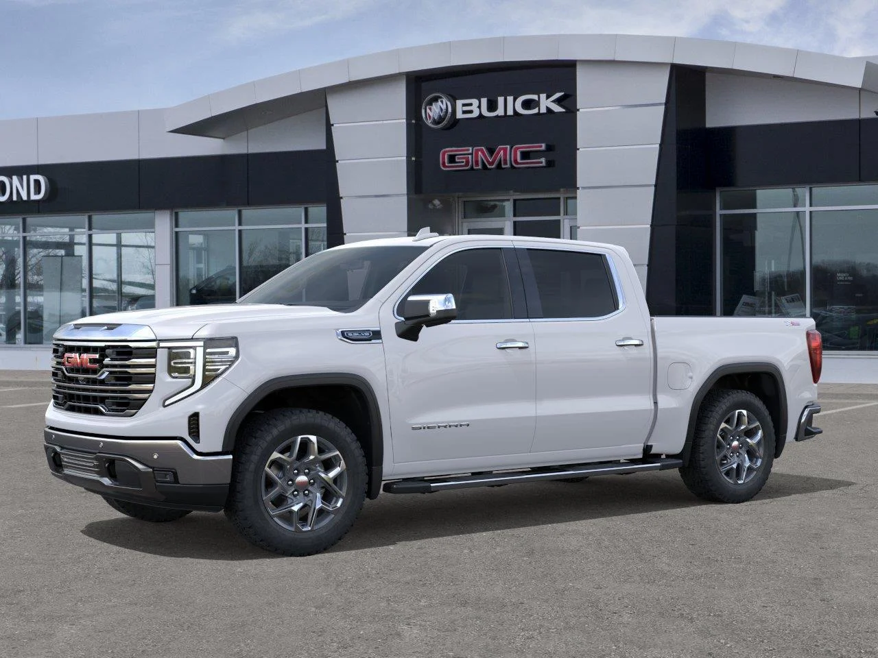 New 2026 Summit White GMC SLT image 2