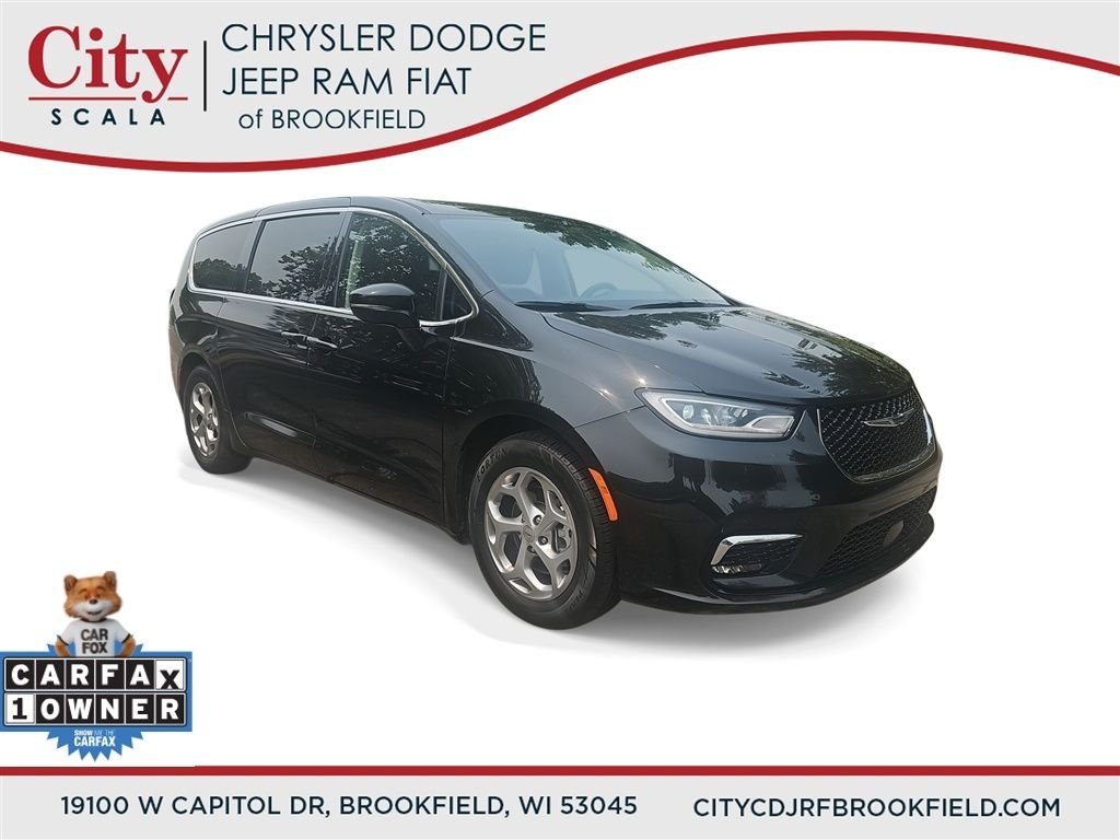Certified Used 2024 Black Chrysler Limited image 1
