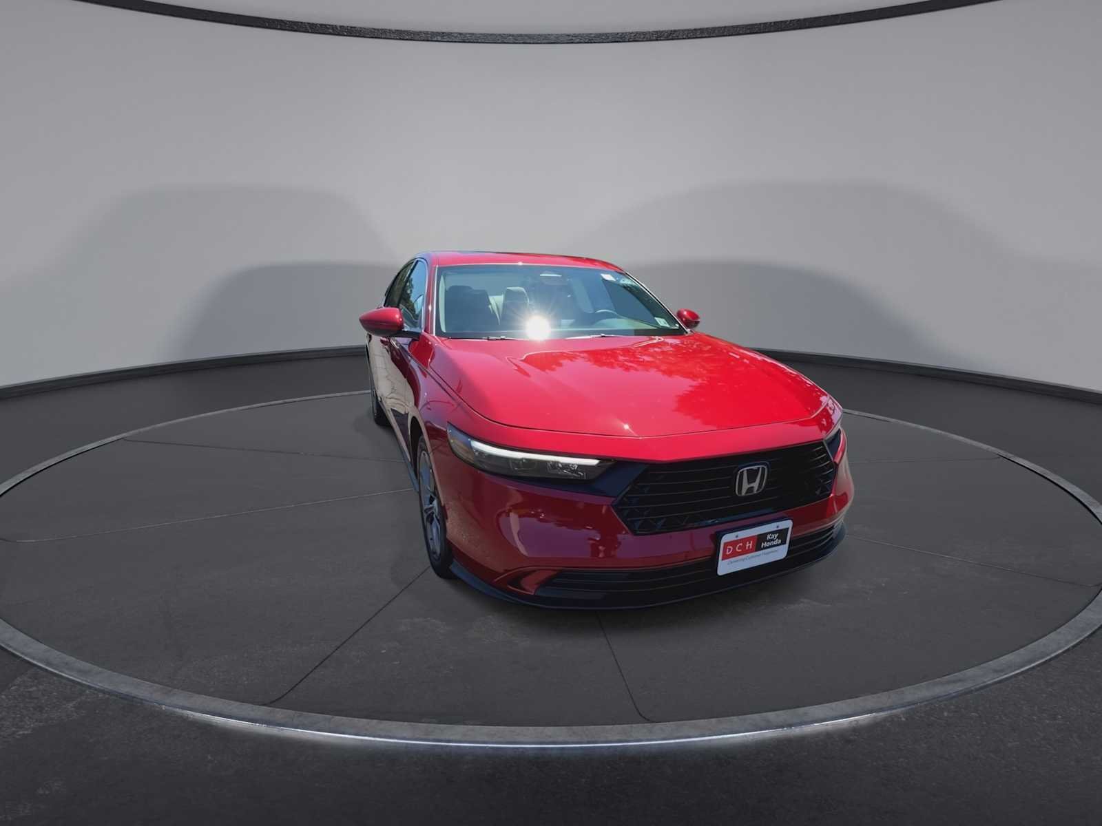 Certified Used 2023 Radiant Red Metallic Honda EX image 2