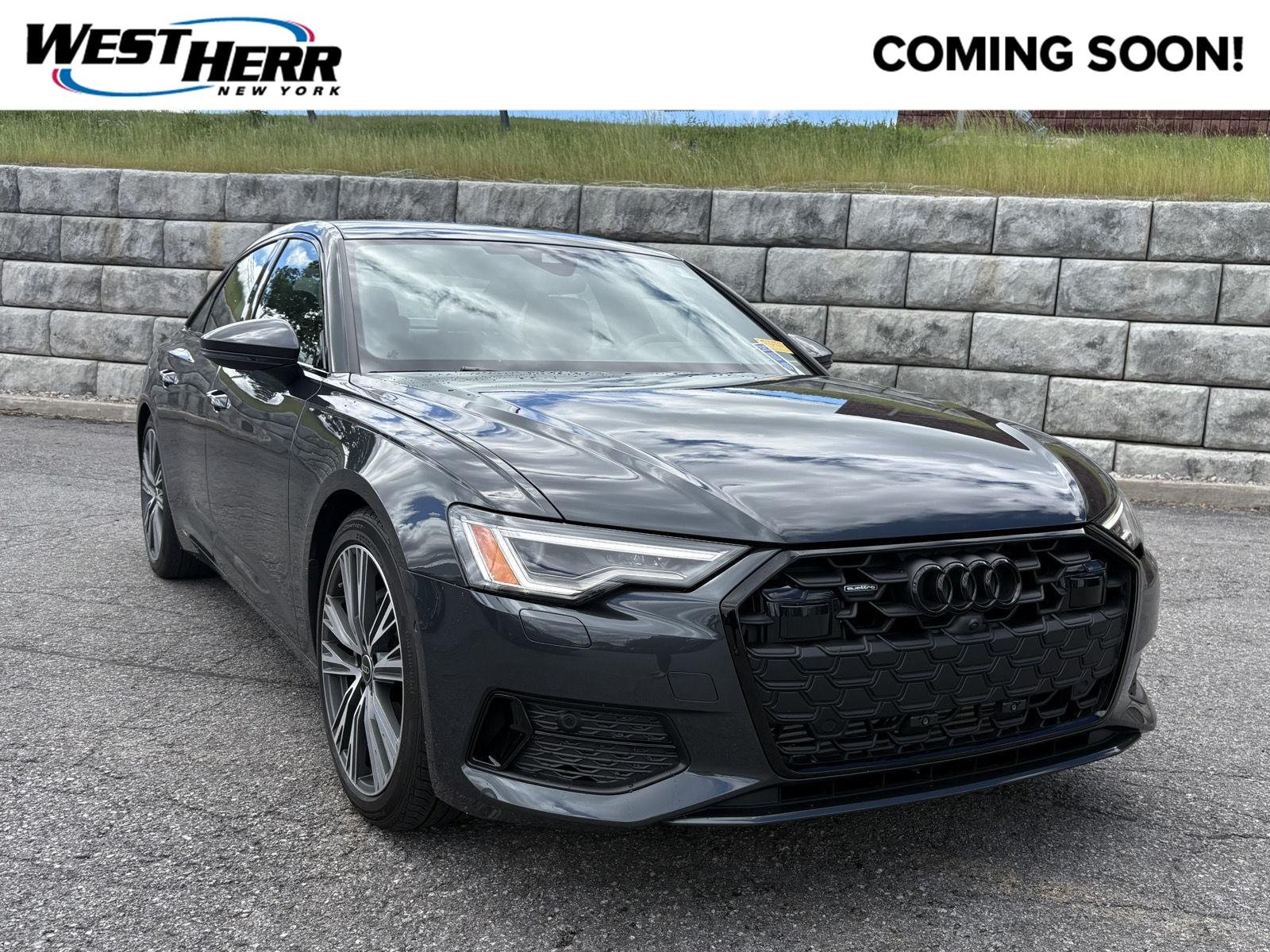 Used 2024 Manhattan Gray Metallic Audi Premium Plus image 1
