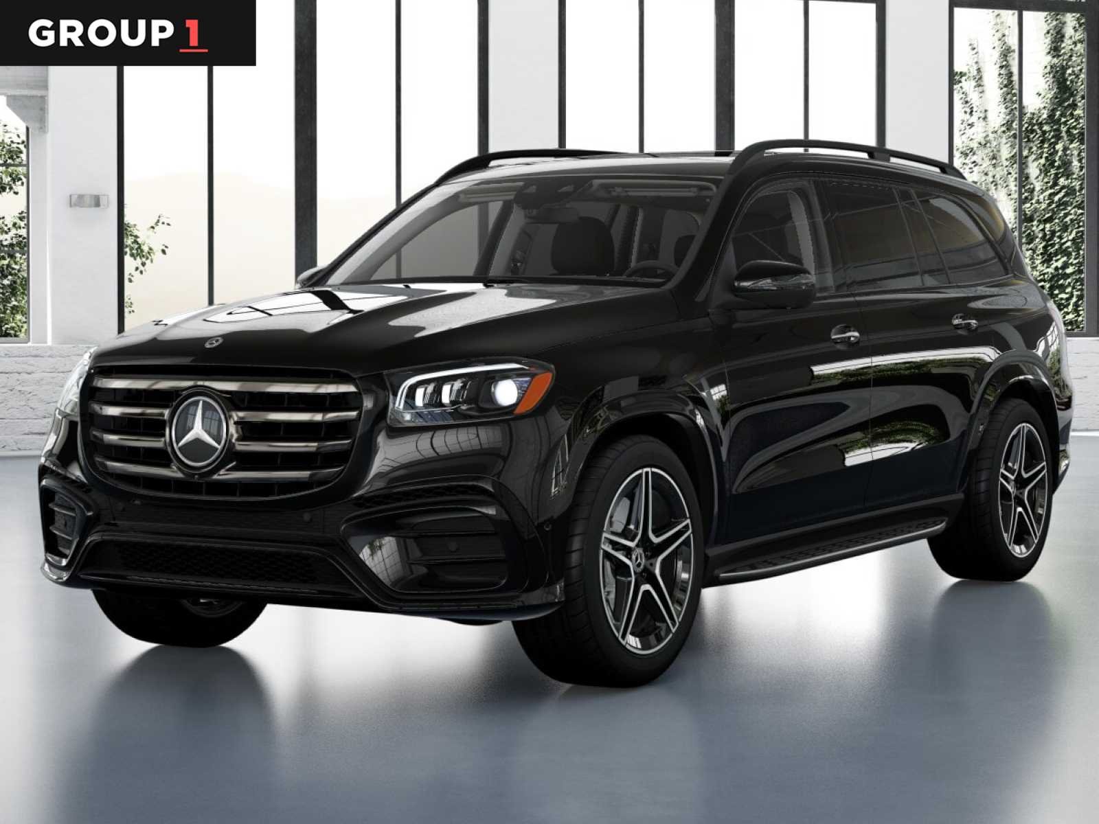 Obsidian Black Metallic 2026 Mercedes-Benz GLS 450 4MATIC SUV / Crossover All-Wheel Drive