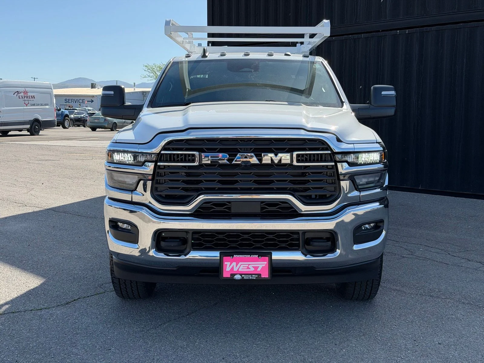 New 2026 Bright White Clear-Coat Exterior Paint RAM Tradesman image 2