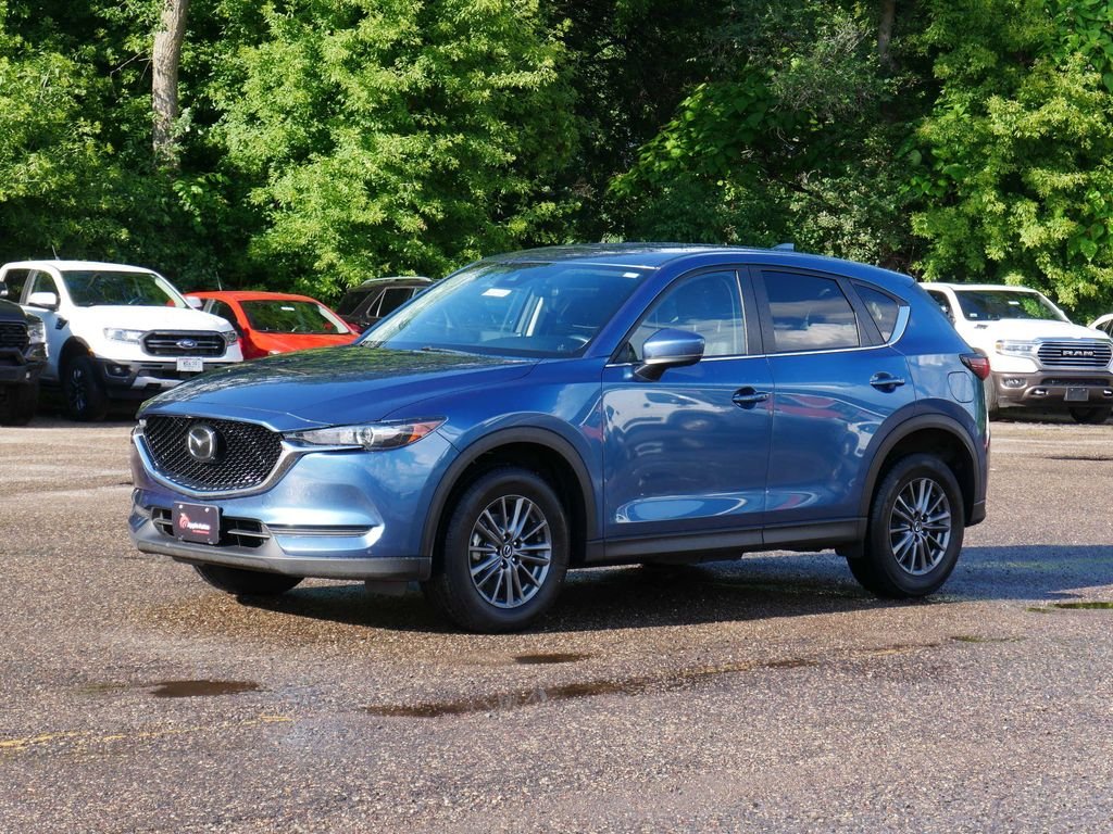 Used 2021 Blue Mazda Touring image 6