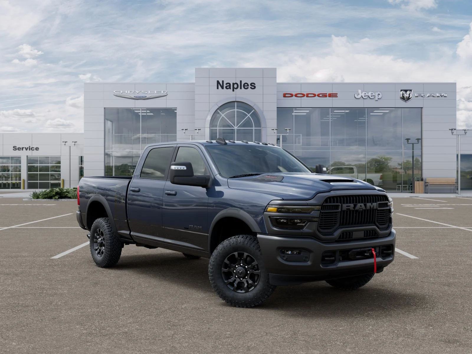 New 2026 Forged Blue Metallic RAM Power Wagon image 5