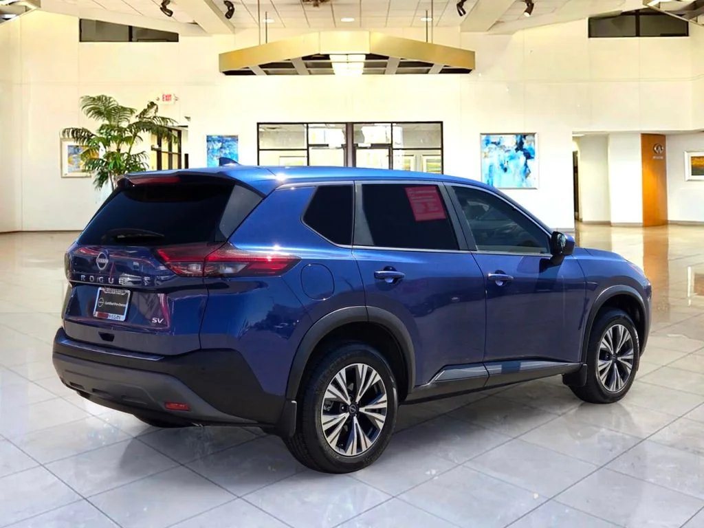 Certified Used 2023 Blue Nissan SV image 5