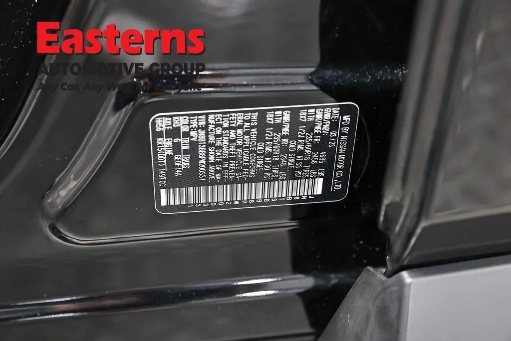 Used 2023 Black Nissan SV image 39