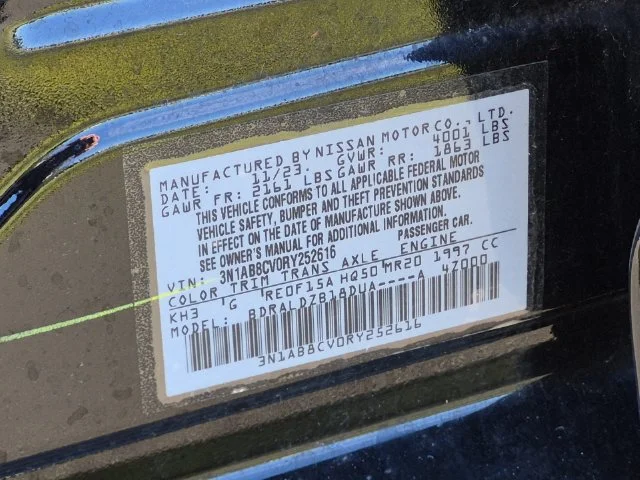 Used 2024 Black Nissan SV image 38