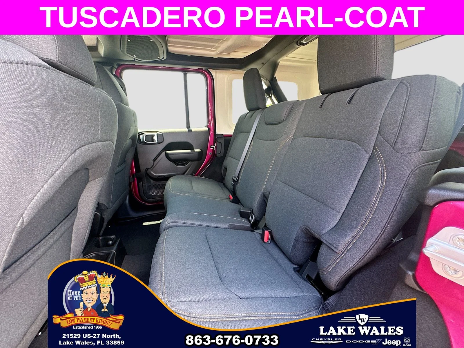 New 2026 Tuscadero Pearl-Coat Exterior Paint Jeep Sport S image 21