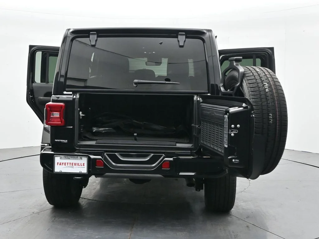 Used 2021 Black Jeep Unlimited Sahara High Altitude image 42
