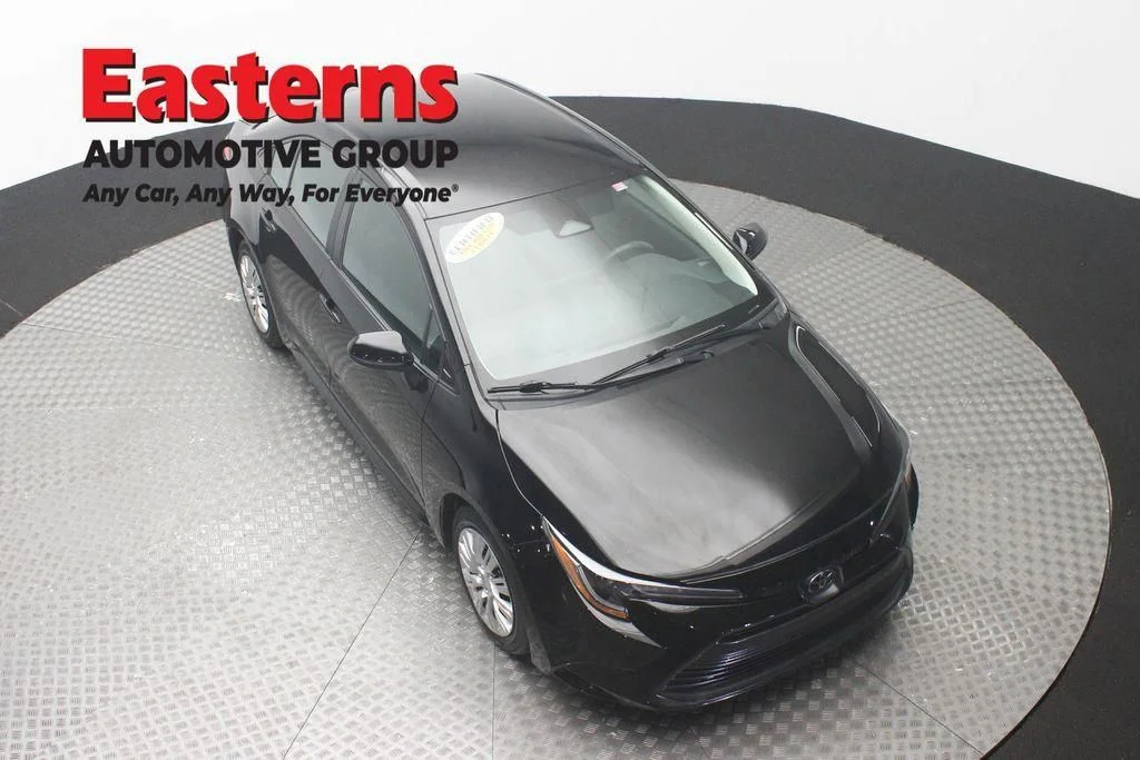 Used 2023 Black Toyota LE image 3