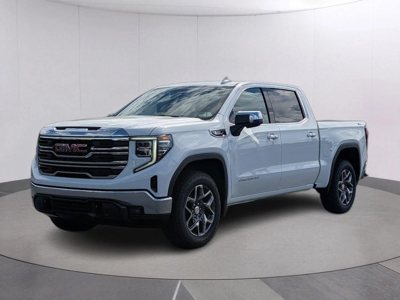 New 2026 Summit White GMC SLT image 1
