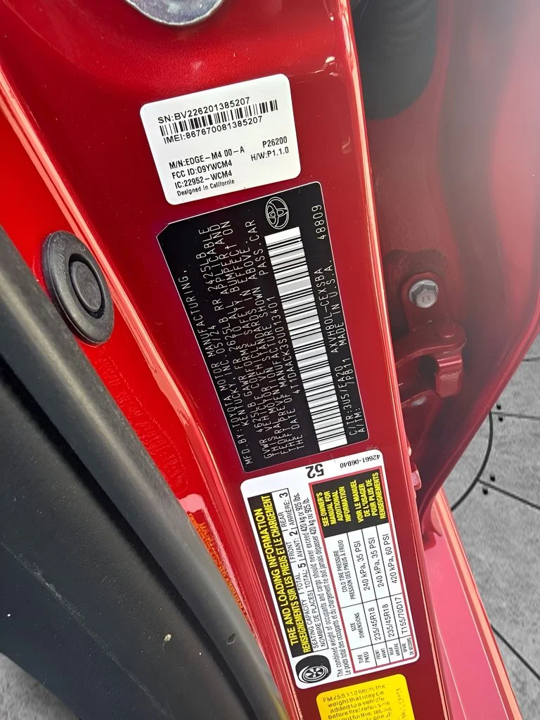 Used 2025 Red Toyota SE image 30
