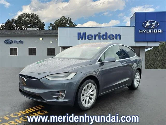 Used 2021 Tesla Model X Long Range Plus with VIN 5YJXCAE24MF323982 for sale in Meriden, CT