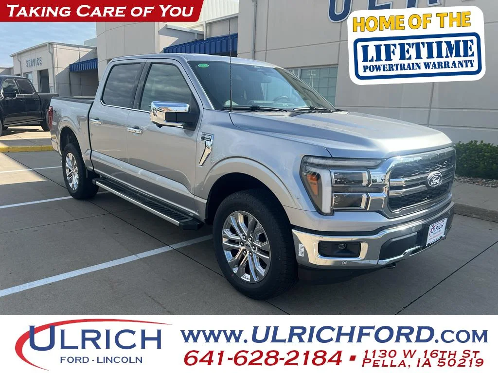 New 2026 Iconic Silver Metallic Ford Lariat® image 1