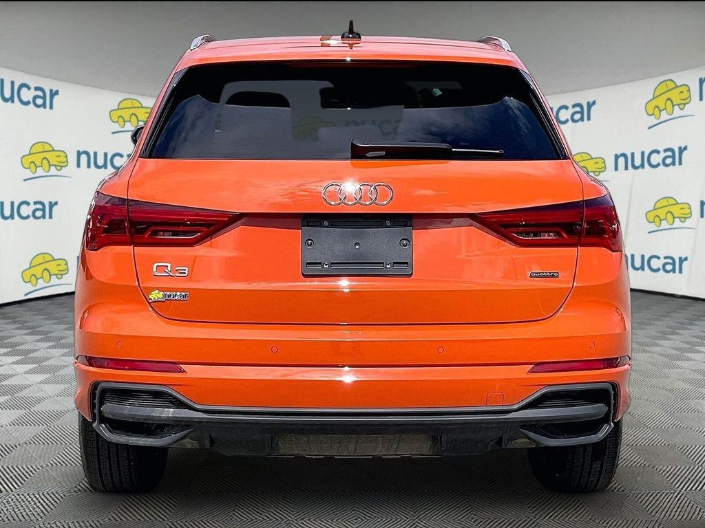 Used 2025 Orange Audi Premium image 5