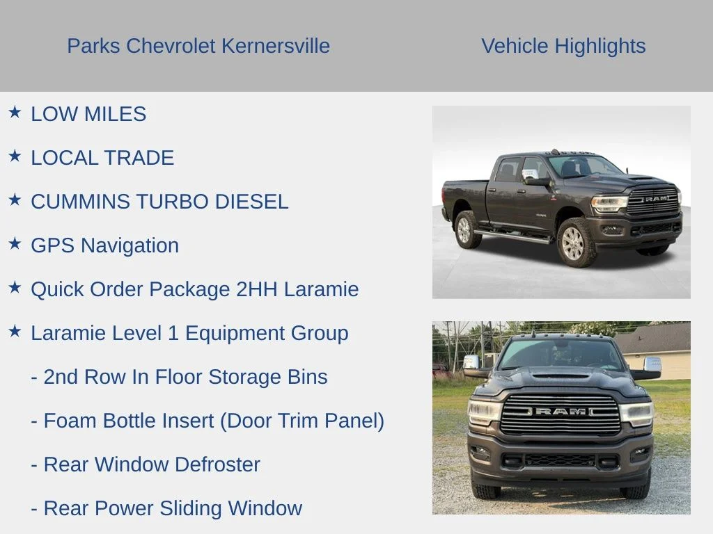 Used 2024 Gray Ram Laramie image 7