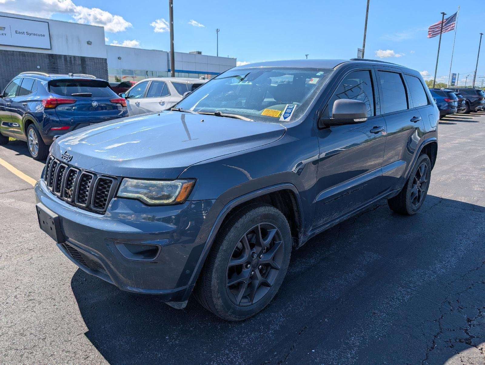 Used 2021 Slate Blue Pearlcoat Jeep 80th Anniversary image 4