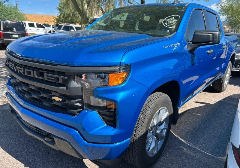Used 2024 Blue Chevrolet Custom image 2
