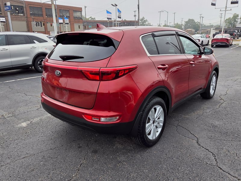 Used 2018 Red Kia LX image 7