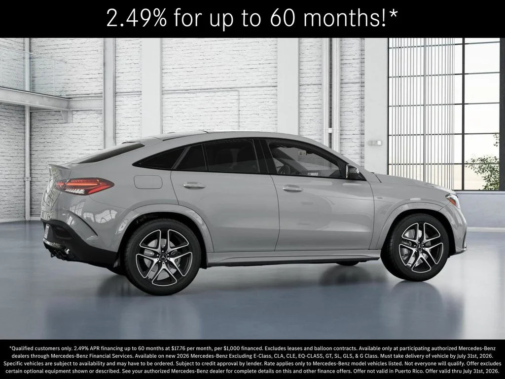 New 2026 MANUFAKTUR Alpine Grey Mercedes-Benz AMG® GLE 53 4MATIC+ Coupe image 18
