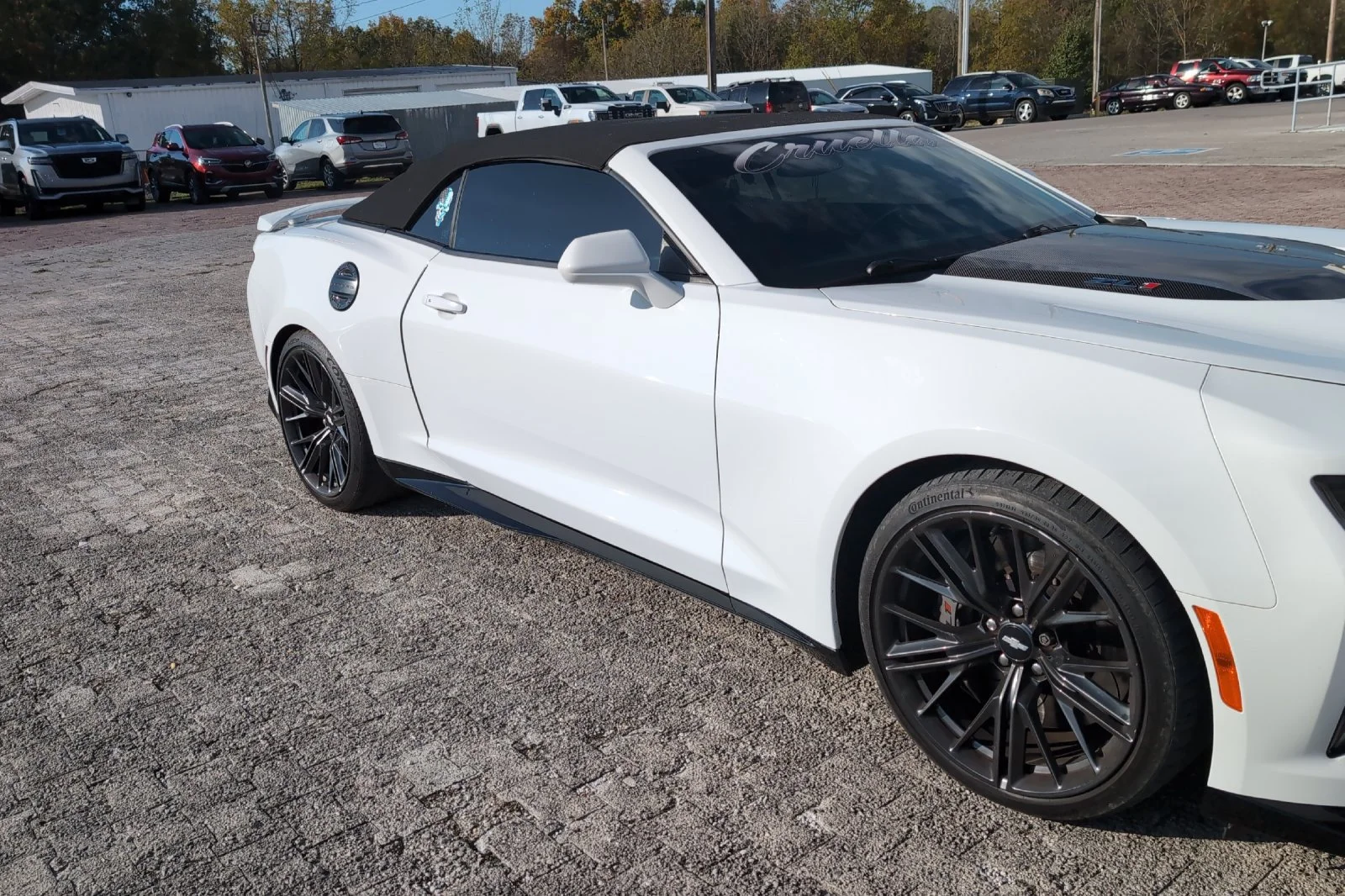 Used 2018 SUMMIT WHITE Chevrolet ZL1 image 3