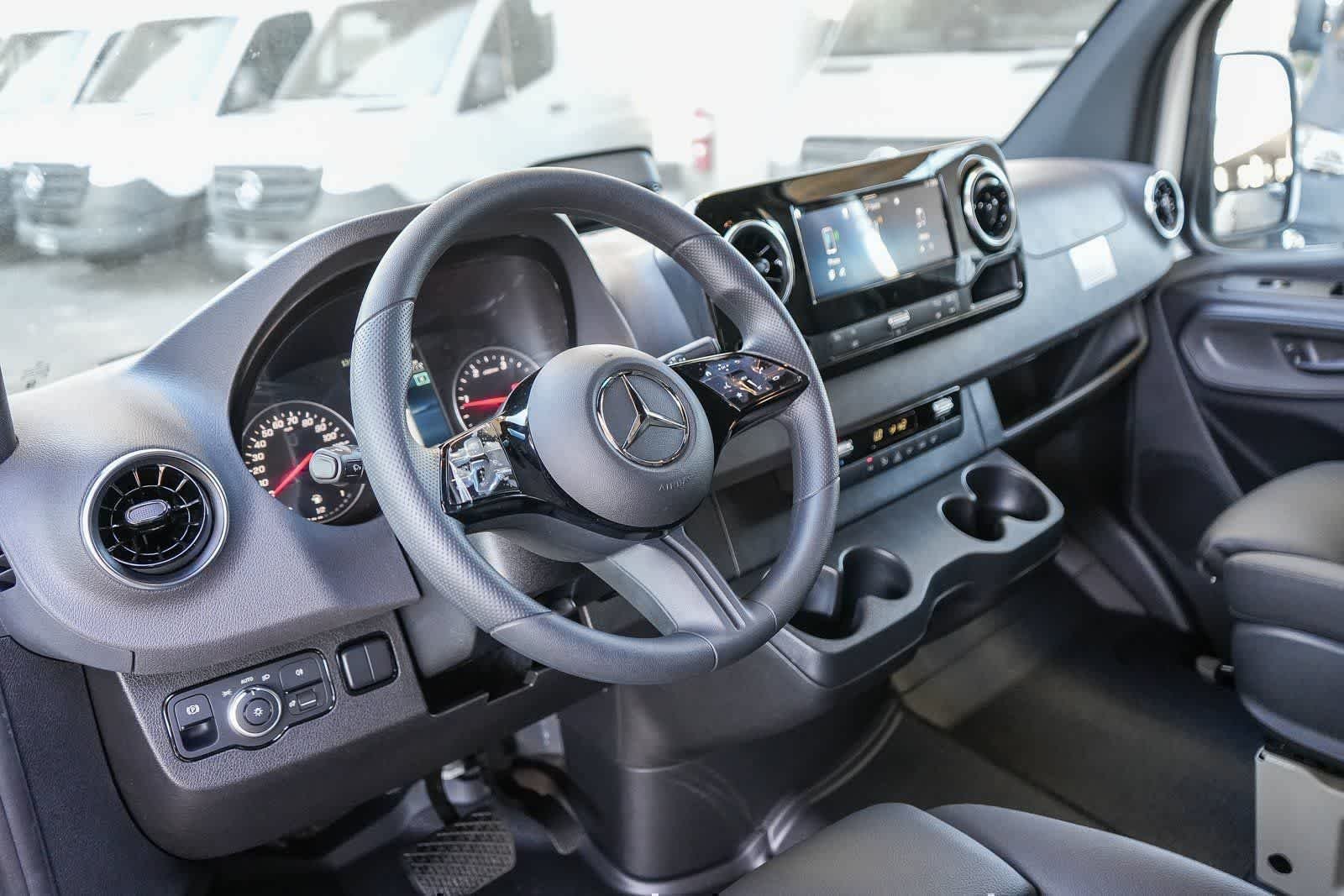 New 2026 Gray White Mercedes-Benz Crew 144WB High Roof RWD 2.0L I4 Diesel Turbo SO image 12