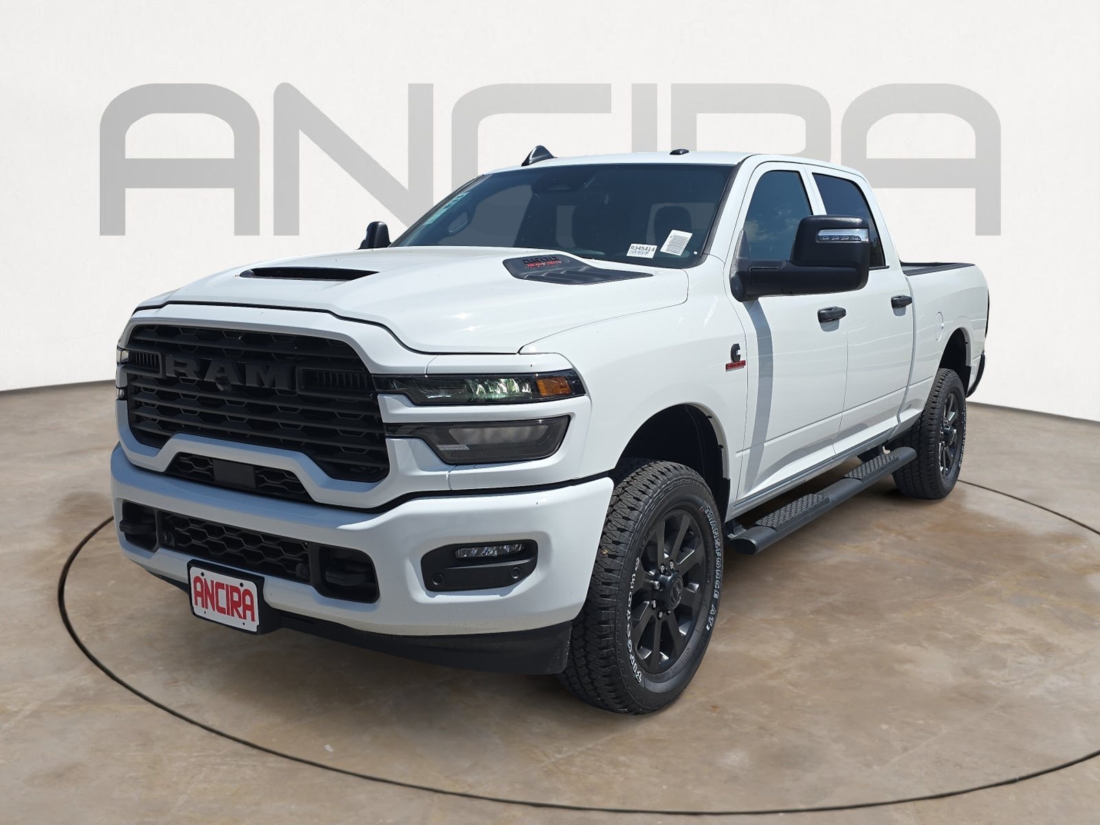 New 2026 Bright White Clearcoat RAM Black Express image 6